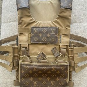 Real Louis Vuitton custom bullet proof vest